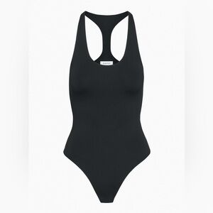 Babaton Black Racerback Bodysuit